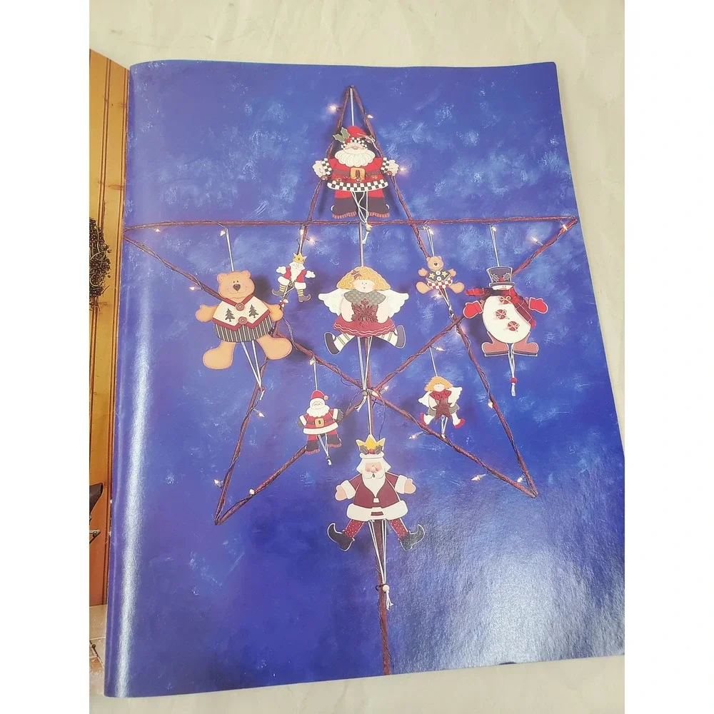 Provo Craft Christmas Medley Pattern Book Marie Cole Wood Craft Designs 40-6219